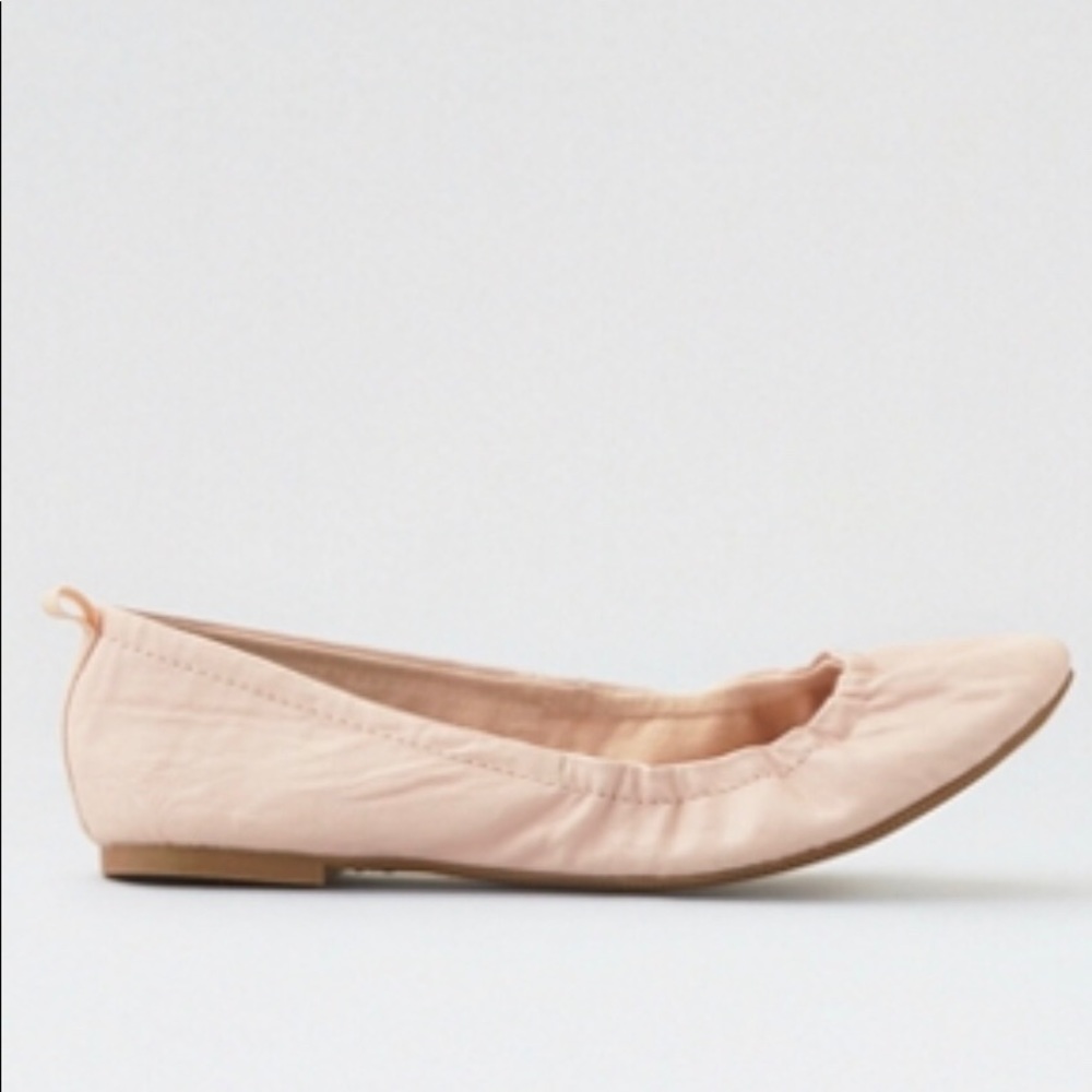 American Eagle Nude Ballet Flats